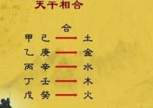 天干两个五合