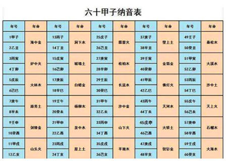 八字纳音巧用