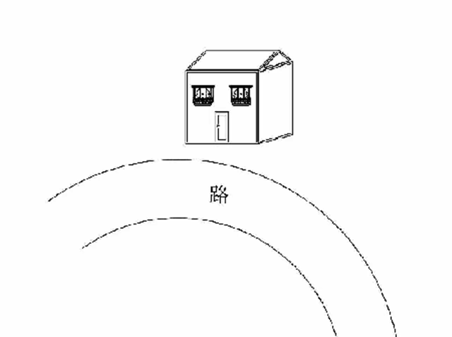 房屋讲究反弓路图片图片