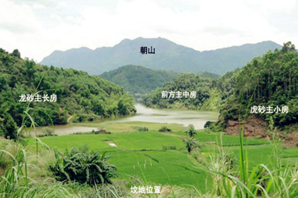 风水坟墓地口诀