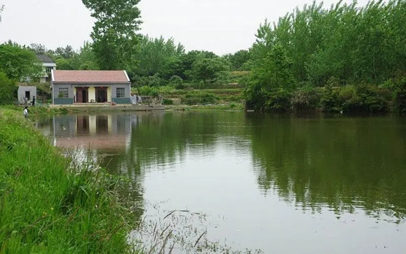 池塘在门前怎样化解